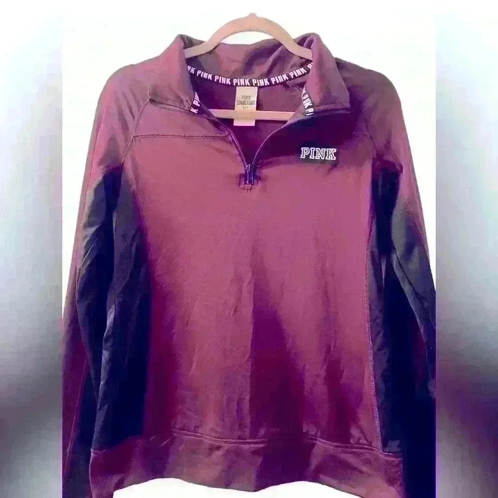 Pink Half Zip Top